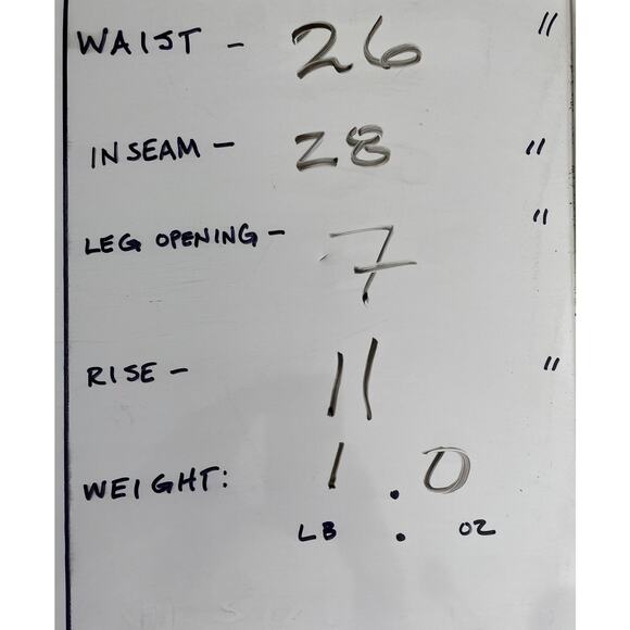 Abercrombie & Fitch Blk Jeans Ankle Straight Ultra High Rise Faux Leather 26/2# - Picture 8 of 9